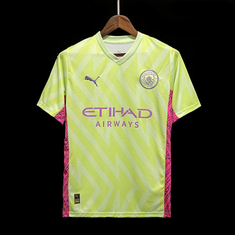 Camisa Puma Manchester City Yellow 23/24