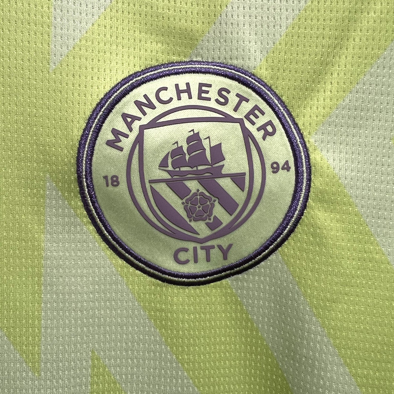 Camisa Puma Manchester City Yellow 23/24