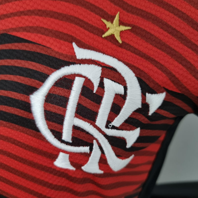 Conjunto Kids Adidas Flamengo II 2023