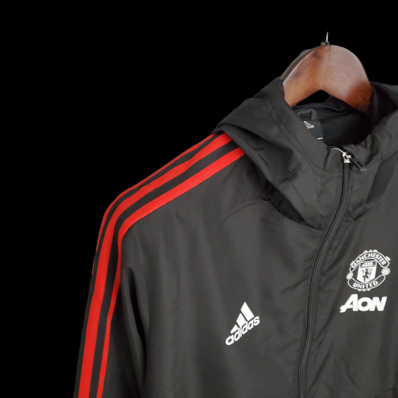 Corta Vento Adidas Manchester United Black