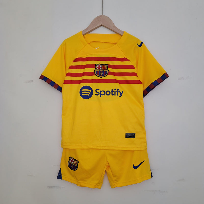 Conjunto Kids Nike Barcelona II 2023