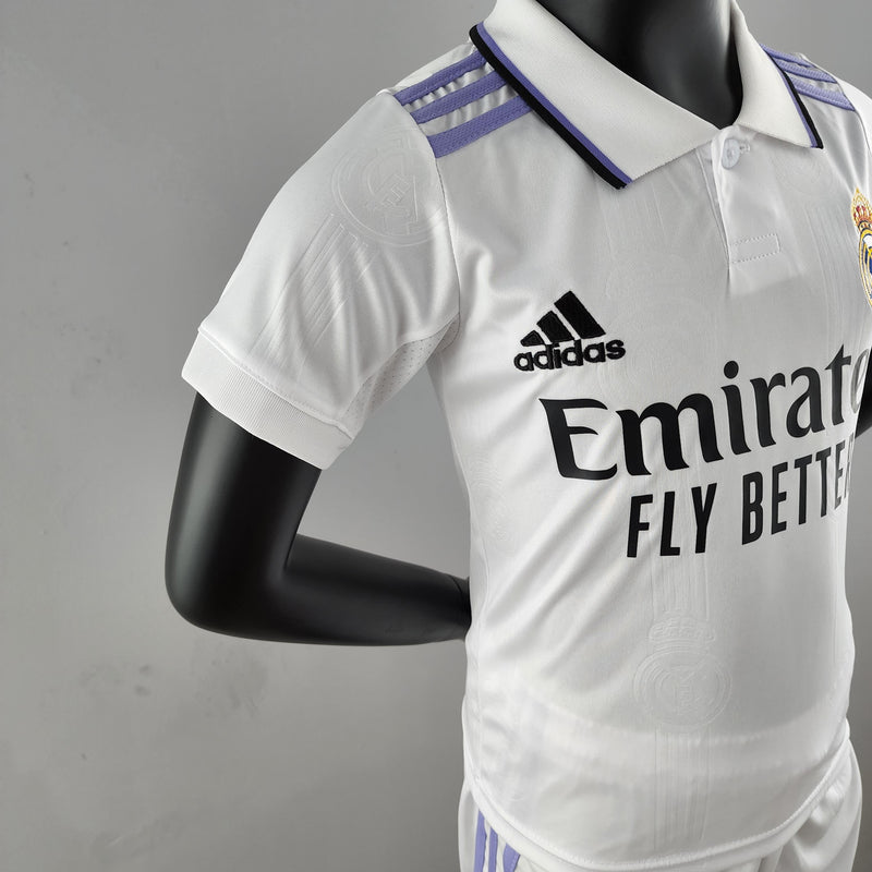 Conjunto Kids Adidas Real Madrid I 2023
